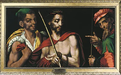 Christus voor Pontius Pilatus, schilderij door Luis de Morales (1515-1586) 16e eeuw