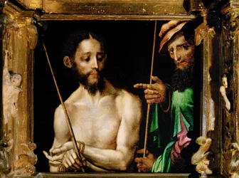 Ecce Homo (schilderij op hout)