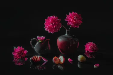 Sfeervolle dahlia