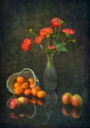 Levendig herfststilleven