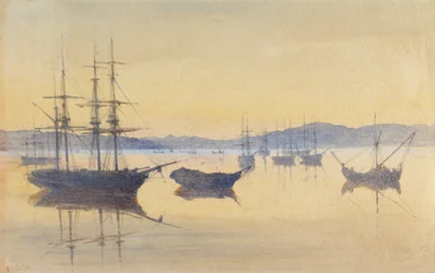 Zonsondergang, Constantinopel