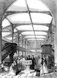 Koor van de St. Martinskerk, Dorking, Surrey