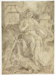 Studie voor Sint Margaretha