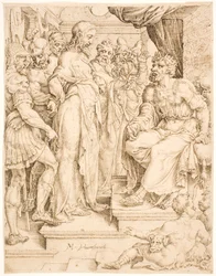 Christus voor Herodes