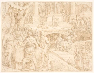 Josias beveelt het volk Pasen te vieren zoals voorgeschreven in het verbondsboek