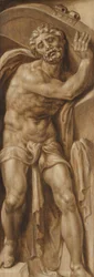 Samson draagt de deuren van Gaza