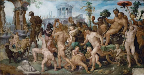 De triomftocht van Bacchus
