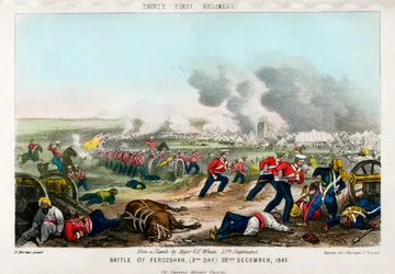 Eenendertigste Regiment, Slag bij Ferozeshah, 2e Dag, 22 december 1845