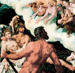 Mars en Venus gevangen in het net van Vulcanus
