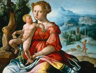 De rust tijdens de vlucht naar Egypte, ca. 1530