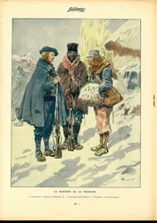 La Baionnette, Satirisch in Kleuren