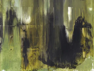 Donkergroene abstracte stroming