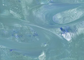 Dynamische blauwgroene stroming