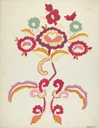 Ontwerp uit een voorgesteld portfolio, 1935-1942