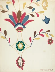 Ontwerp uit een voorgesteld portfolio, 1935-1942