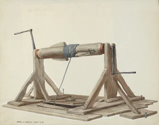 Put met Beweegbare Balk, c. 1937