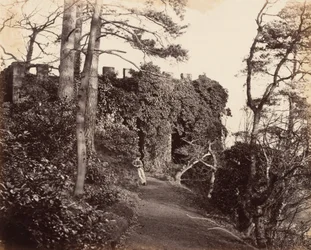 Bij Winterdyne aan de Severn,1860 (foto)
