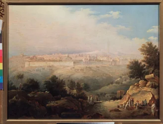 Uitzicht op Jeruzalem