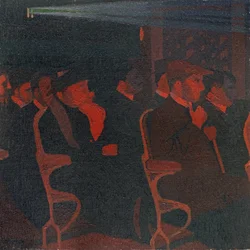 In de Bioscoop, ca. 1915