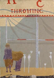 De kokosnoot schiettent, ca. 1920