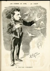 Illustratie door Manuel Luque in La Caricature (1880)