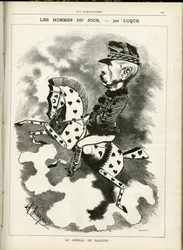 Illustratie van Manuel Luque (1854-1919) in La Caricature (1880)