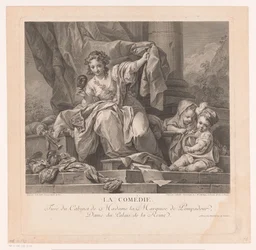 Allegorie op de komedie