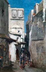 Straat in Algiers