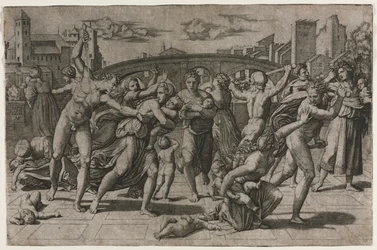 Bloedbad van de onschuldigen zonder de dennenboom, ca. 1513-15
