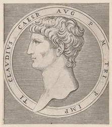 Speculum Romanae Magnificentiae: Claudius, uit De Twaalf Caesars, ca. 1500-1534