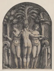 Speculum Romanae Magnificentiae: De drie gratiën