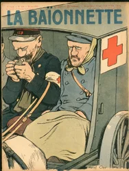 Omslag van La Baionnette, Satiriek in Kleuren
