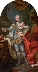 Stanislaus Augustus in kroningsgewaden