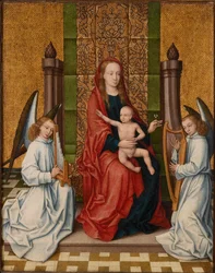 De Maagd en Kind op de Troon, Tussen 1550 en 1560