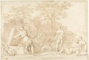 Jacob en Rachel bij de Bron