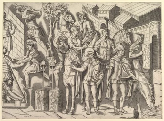 Speculum Romanae Magnificentiae: Romeinse Ruiters, van Trajans Zuil