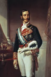 Portret van Alfonso XII