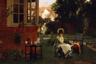 In de schaduw, 1879