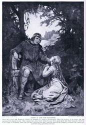 Hendrik II en de mooie Rosamund