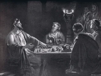 De introductie van maten en gewichten in Griekenland, illustratie uit 