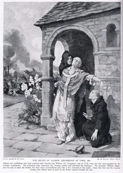 De dood van Aldred, aartsbisschop van York AD1069
