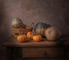 Herfstpompoenen