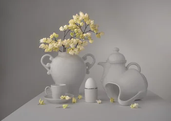 Elegant bloemstilleven