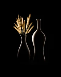 Vazen van Golden Grass