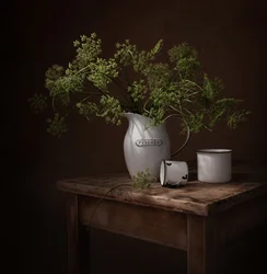 Stilleven van Moody Botanical
