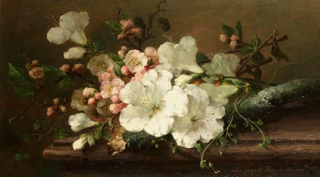 Margaretha Roosenboom - Stilleven met bloesem