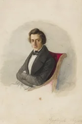Portret van Frederic Chopin (1810-1849)