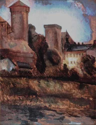 Wawel Kasteel, Krakau. c.1930