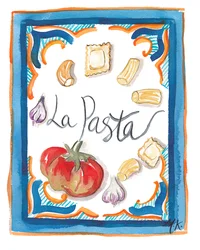 La Pasta, 2018 (aquarel op papier)