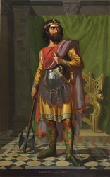 Portret van de Visigotische koning Sisebuto